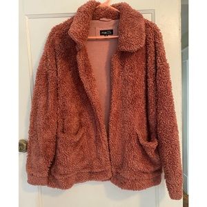 Fuzzy Pink Rue21 Sweater, Size M